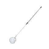 Varinha Fur Pompom Branco com Sininho (com gancho para troca de isca)