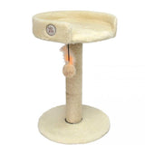 Arranhador com Caminha e Brinquedo Jumper - Branco