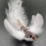 Brinquedo Isca Realista Pássaro Pardal para Varinhas