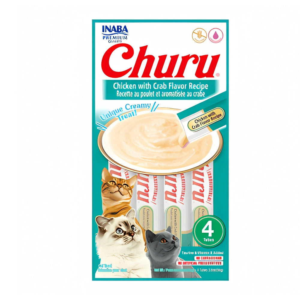 Churu Petisco Frango com Caranguejo 56g