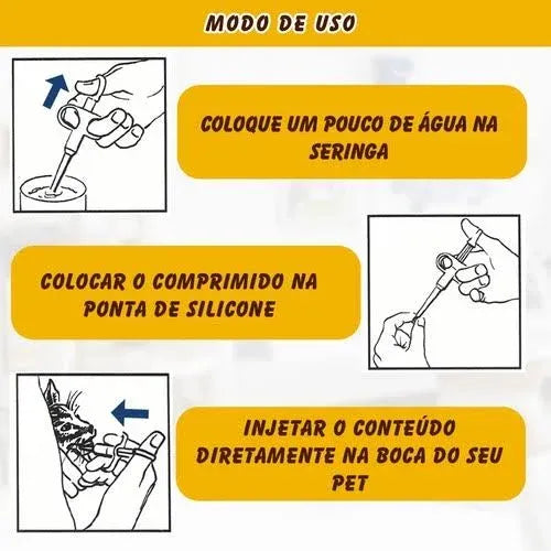 Aplicador de Comprimidos para Gatos