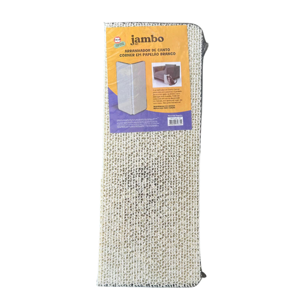 Arranhador para Cantos Jambo Branco Corner
