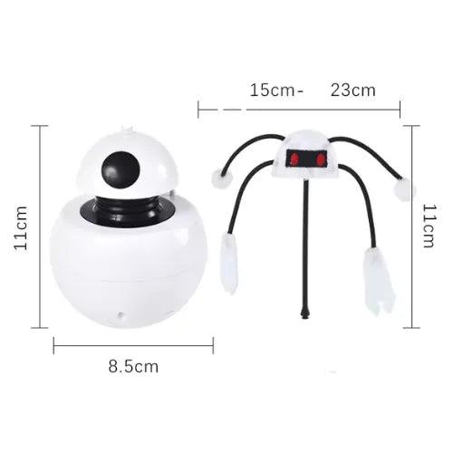 Brinquedo Eletrônico Robô Eletric Jambo - Gira 360°