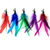 Brinquedo Isca Penas Coloridas - Sem Varinha