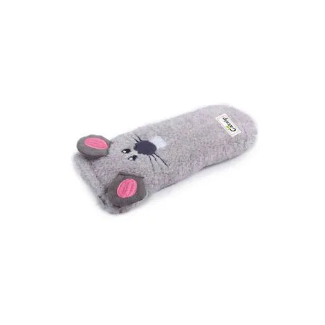 Brinquedo de Luta/Kicker Mouse Cuddler com Barulho Crocante e Catnip