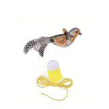 Brinquedo SwingBird: Pássaro Pêndulo Elástico com Som de Passarinho