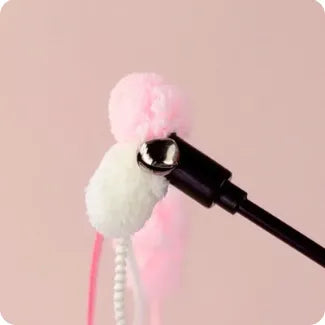 Brinquedo Varinha Pompom Colorida