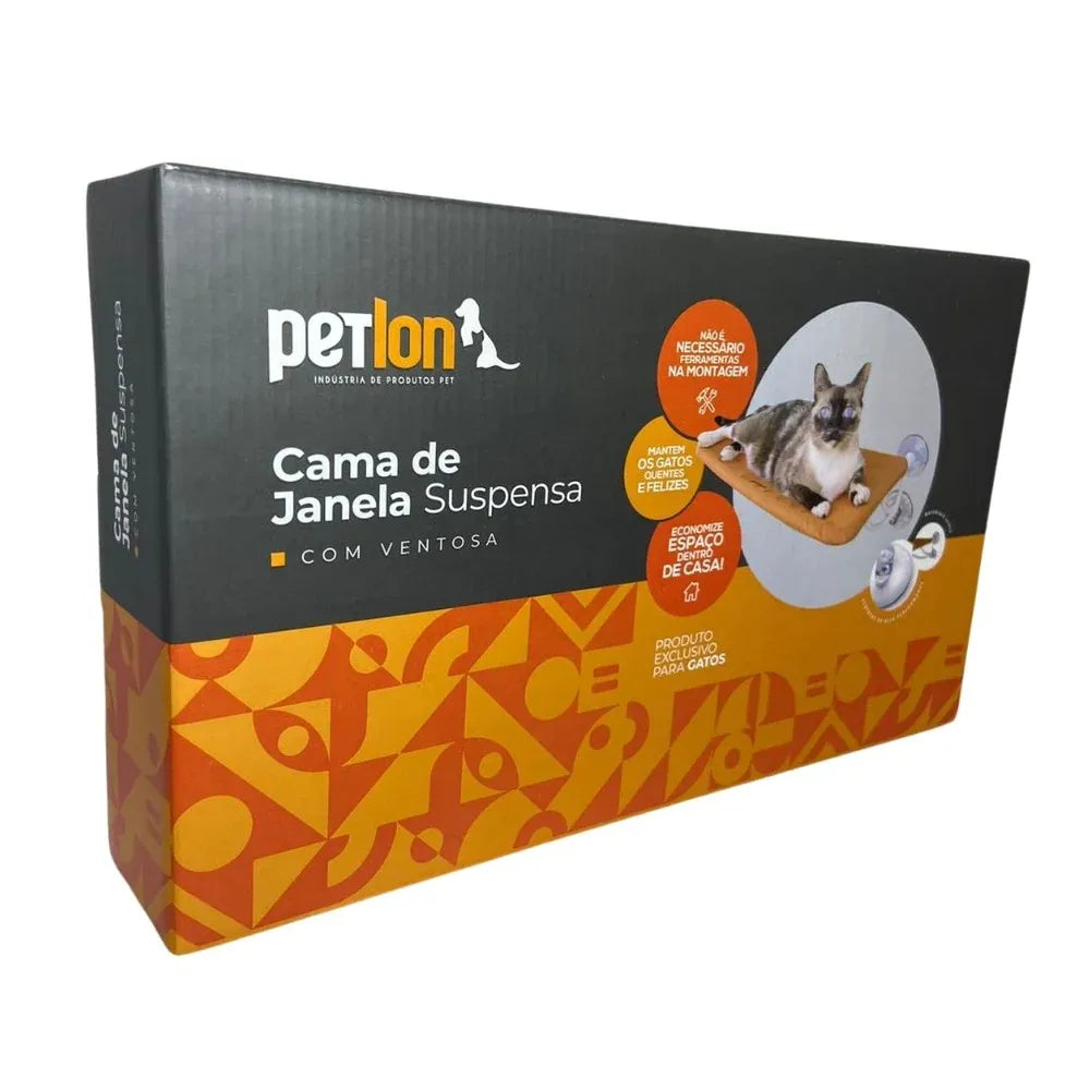 Cama Suspensa de Janela Petlon para Gatos
