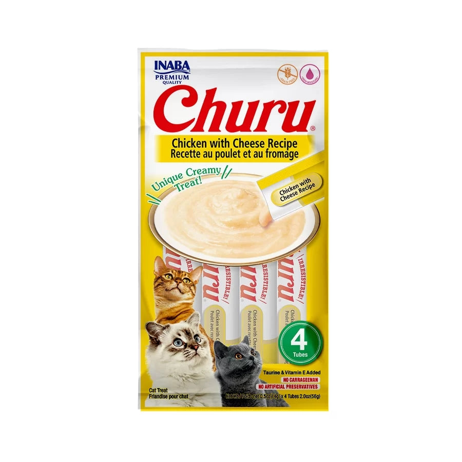 Churu Petisco Frango com Queijo 56g