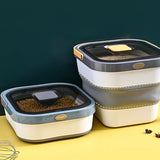 Container/Recipiente Ajustável de Silicone com Botão para Armazenamento