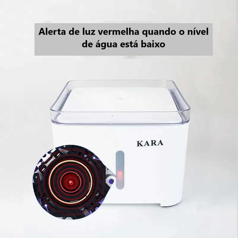 Fonte de Água Kara Quadrada 2L