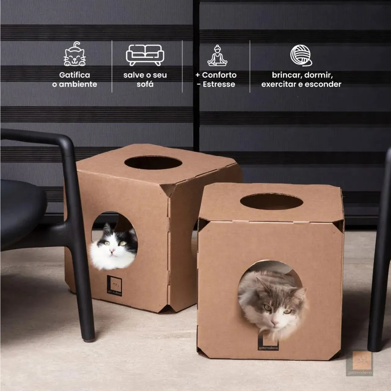 Toca Labirinto Cubo - Kit 2 Cubos