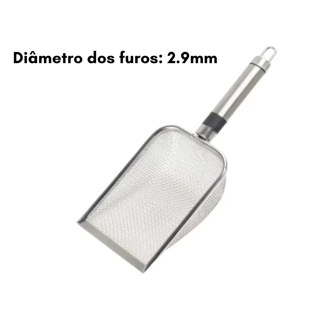 Pá Higiênica Premium Aço Inoxidável