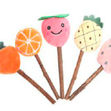 Brinquedo Pirulito de Matatabi com Pelúcia de Frutas