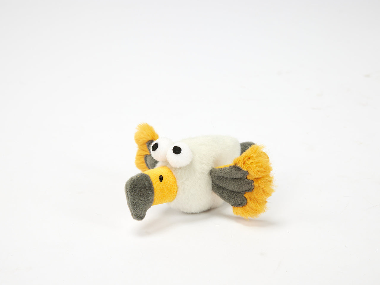 Brinquedo Pelúcia com Som de Águia e Bolinhas de Catnip