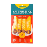 Petisco Coolors Natural Stick Cat Frango 375g - 5pc c/ 75g