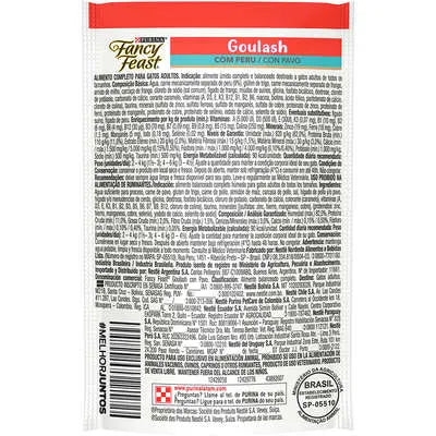 Sachê Fancy Feast Goulash Peru 85g