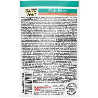 Ração Úmida Sachê Fancy Feast Petit Filet Salmão 85g