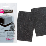 Refil Filtro de Carvão Ativado L134 para Sanitário Ferplast Clear Cat