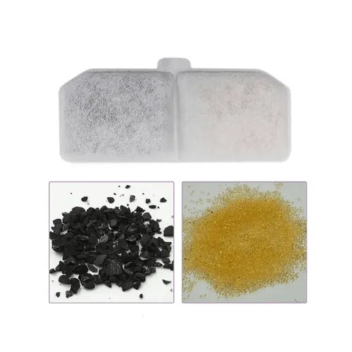 Refil Filtro para Fonte de Água Carvão Ativado - Modelo Curto