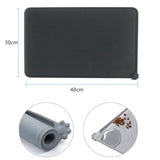 Tapete Jogo Americano Silicone para Comedouro e Bebedouro