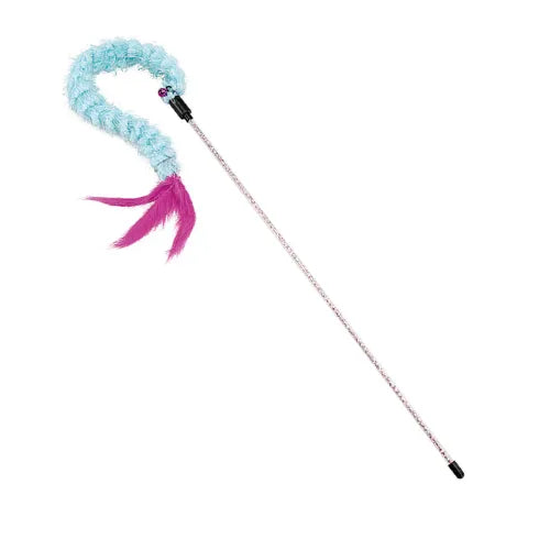 Varinha Pluma Colorida Ferplast