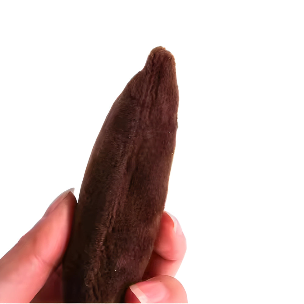 Brinquedo de Luta/Kicker Pelúcia Marrom com Catnip Super Premium