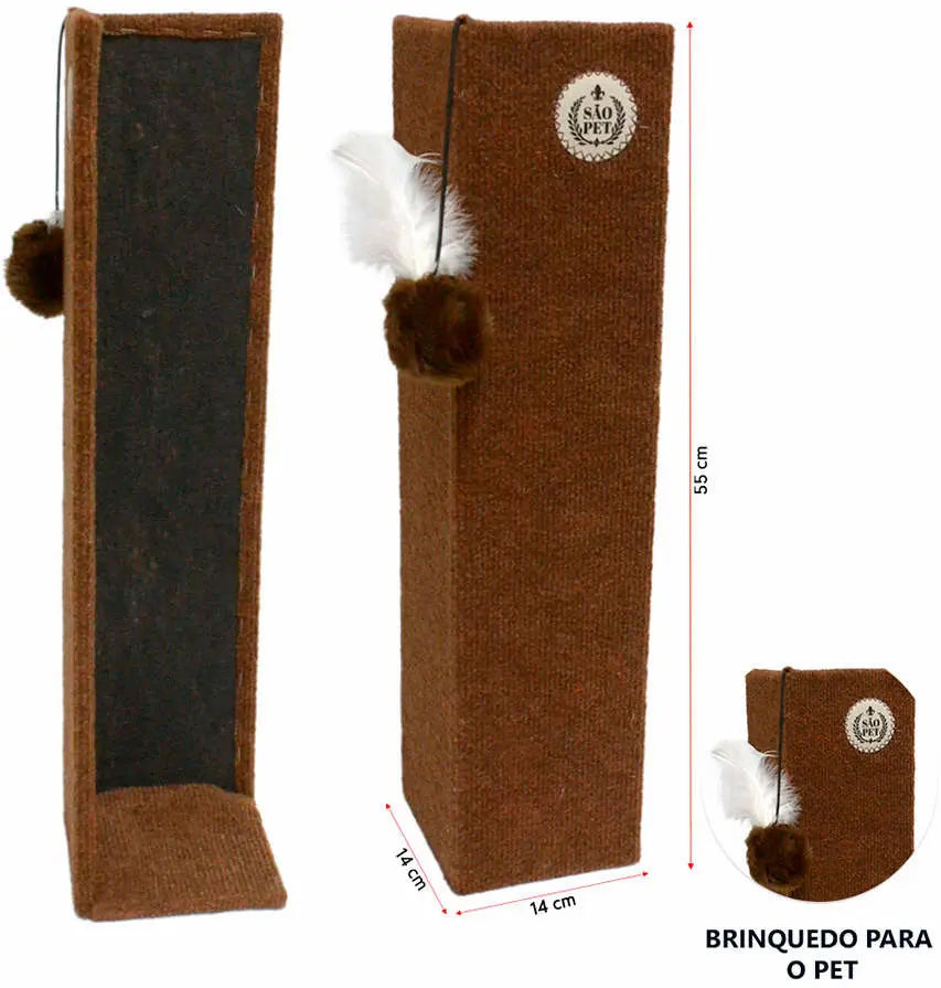 Arranhador Fit para Cantos/Móveis - Marrom