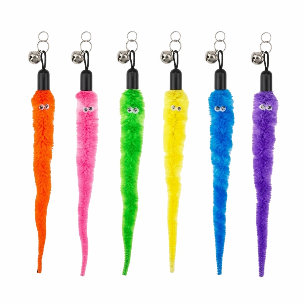 Brinquedo Refil Iscas Coloridas Divertidas para Varinhas