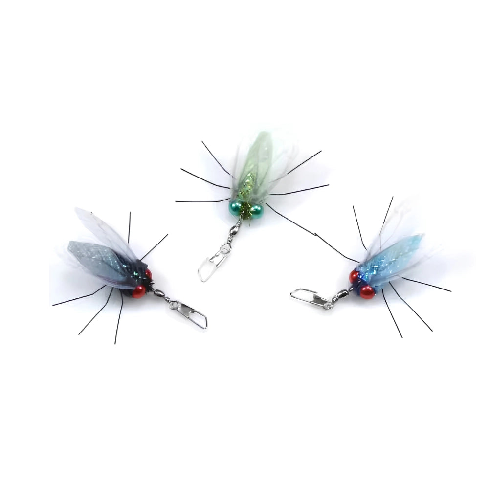 Brinquedo Isca Realista Mosquito Asas Longas