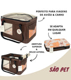 Bolsa de Transporte Companhias Aéreas Aerial Tamanho P - Marrom