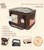 Bolsa de Transporte Companhias Aéreas Aerial Tamanho P - Marrom