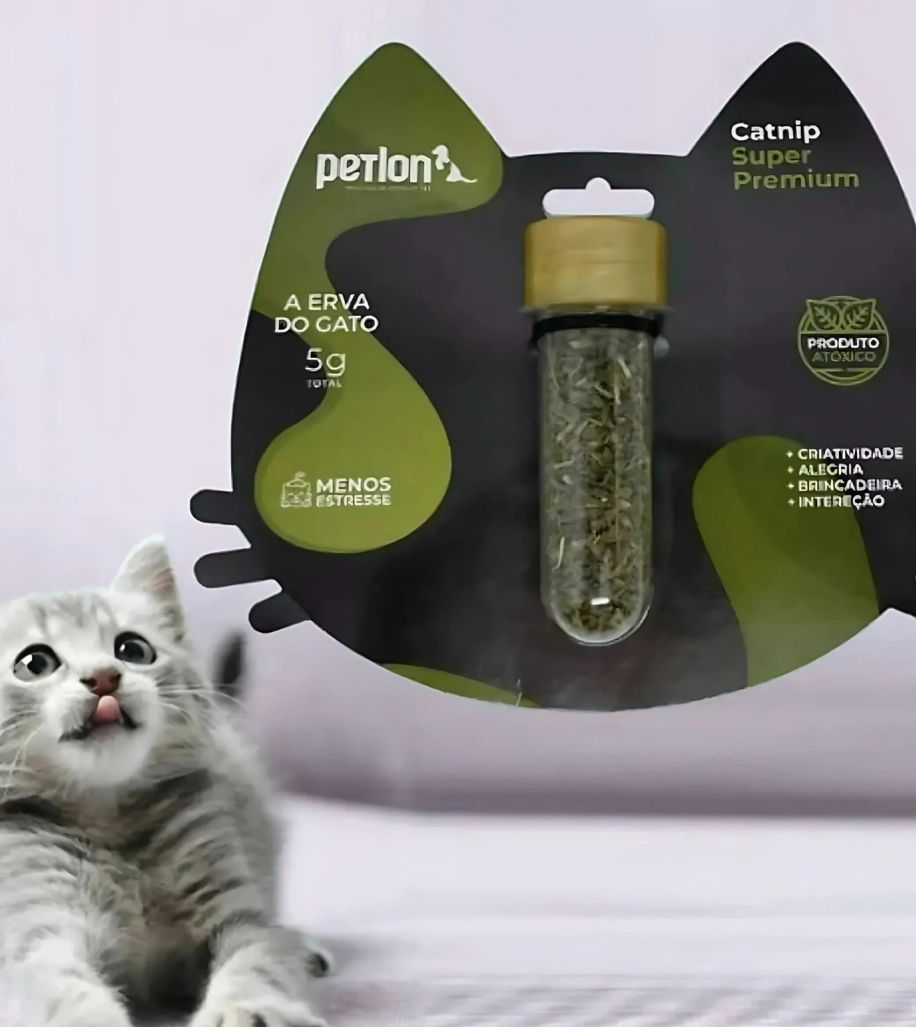 Catnip Super Premium Erva do Gato - 5g