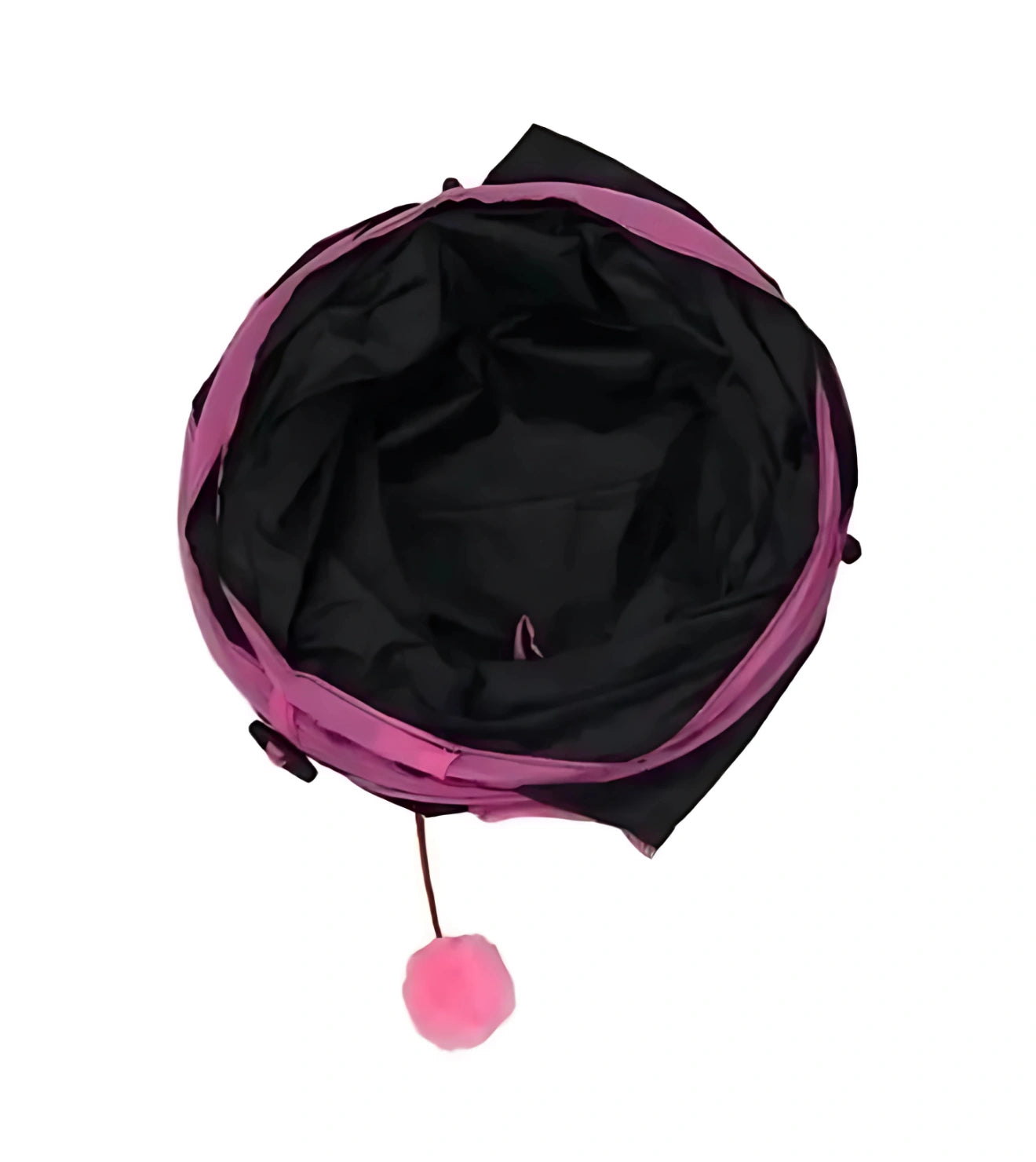 Túnel de Nylon Formato em "T" para Gatos - Rosa