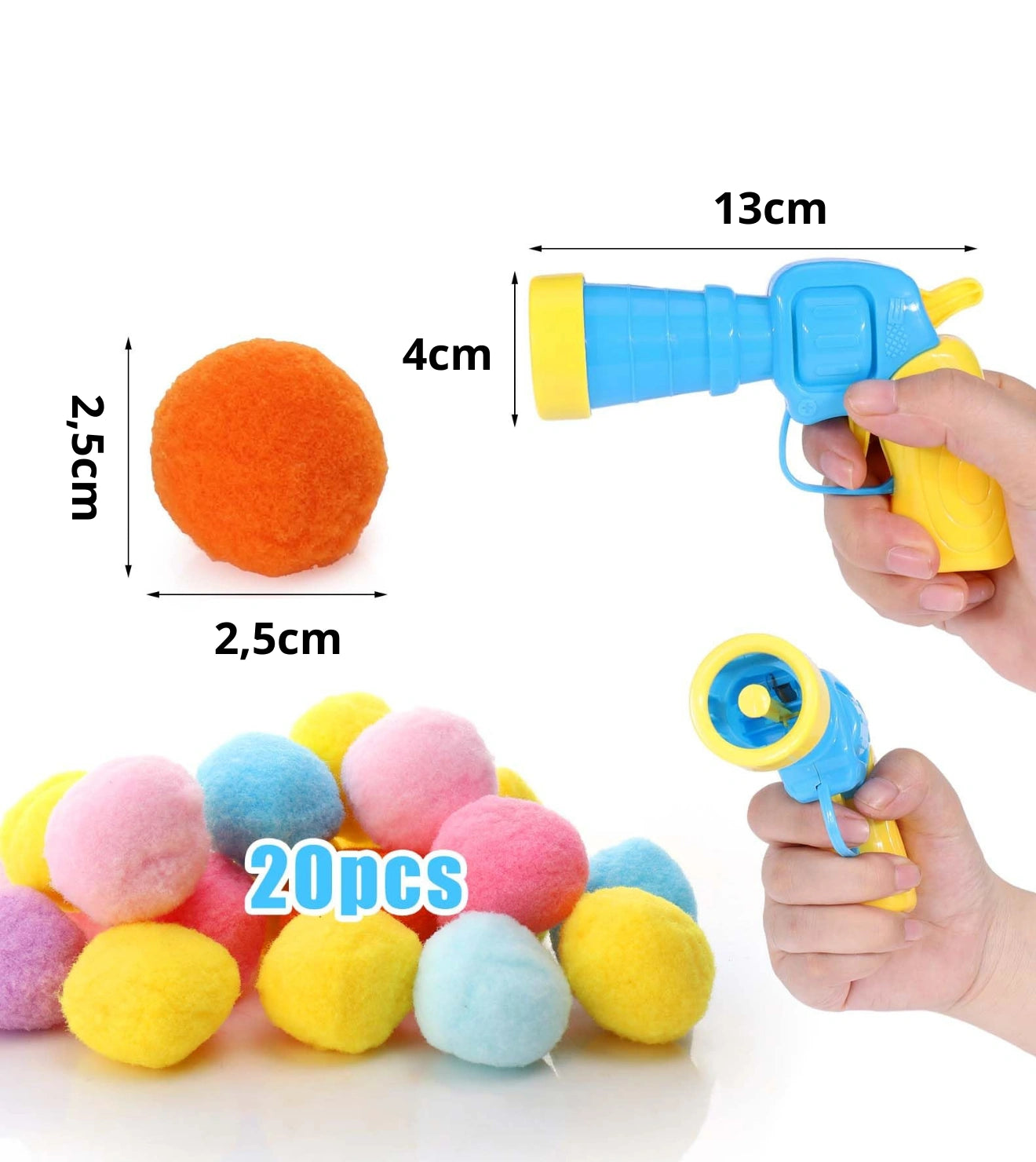 Brinquedo Arminha de Bolinhas para Gatos