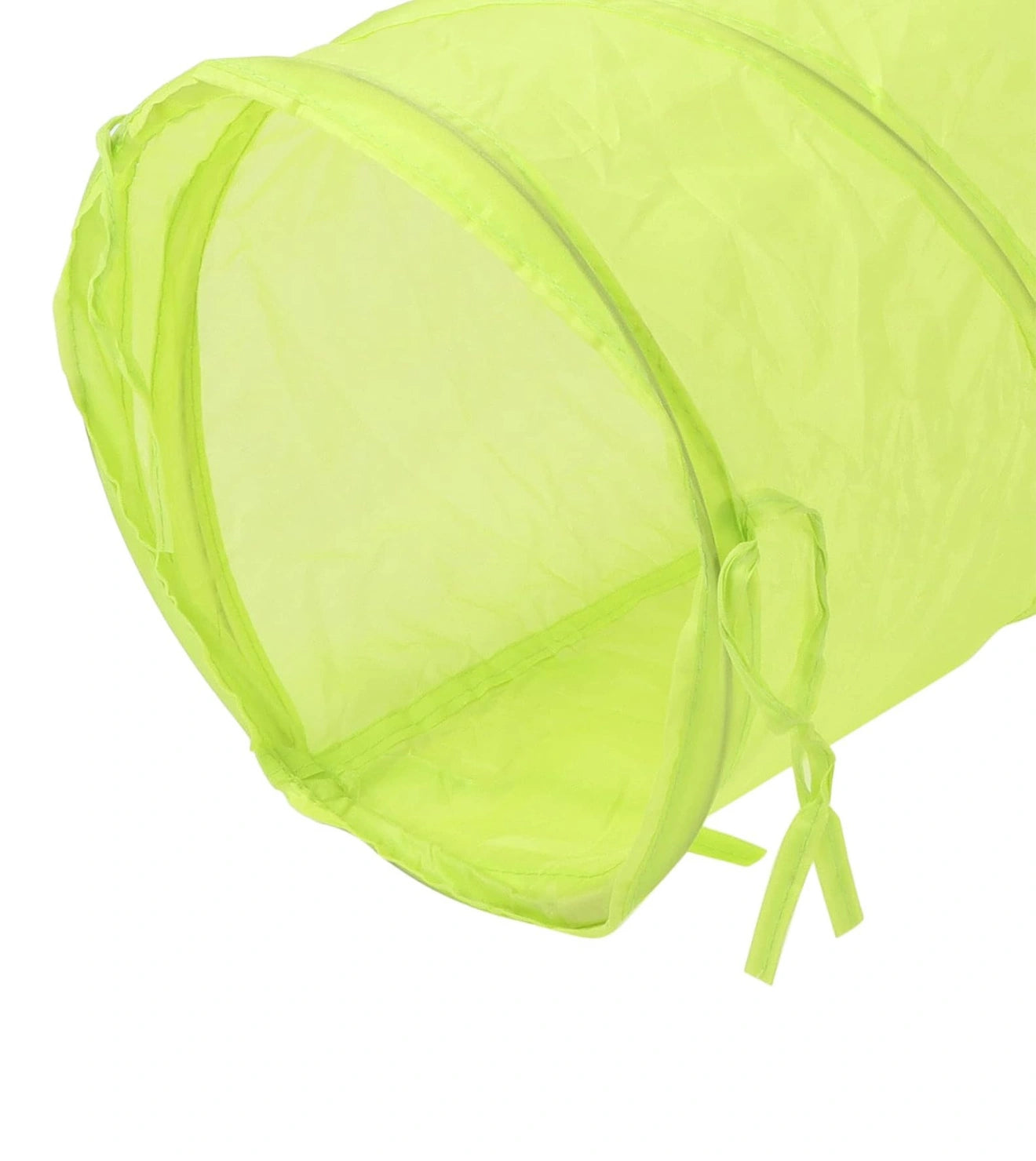 Túnel Verde com Bolinha de Brinquedo para Gatos