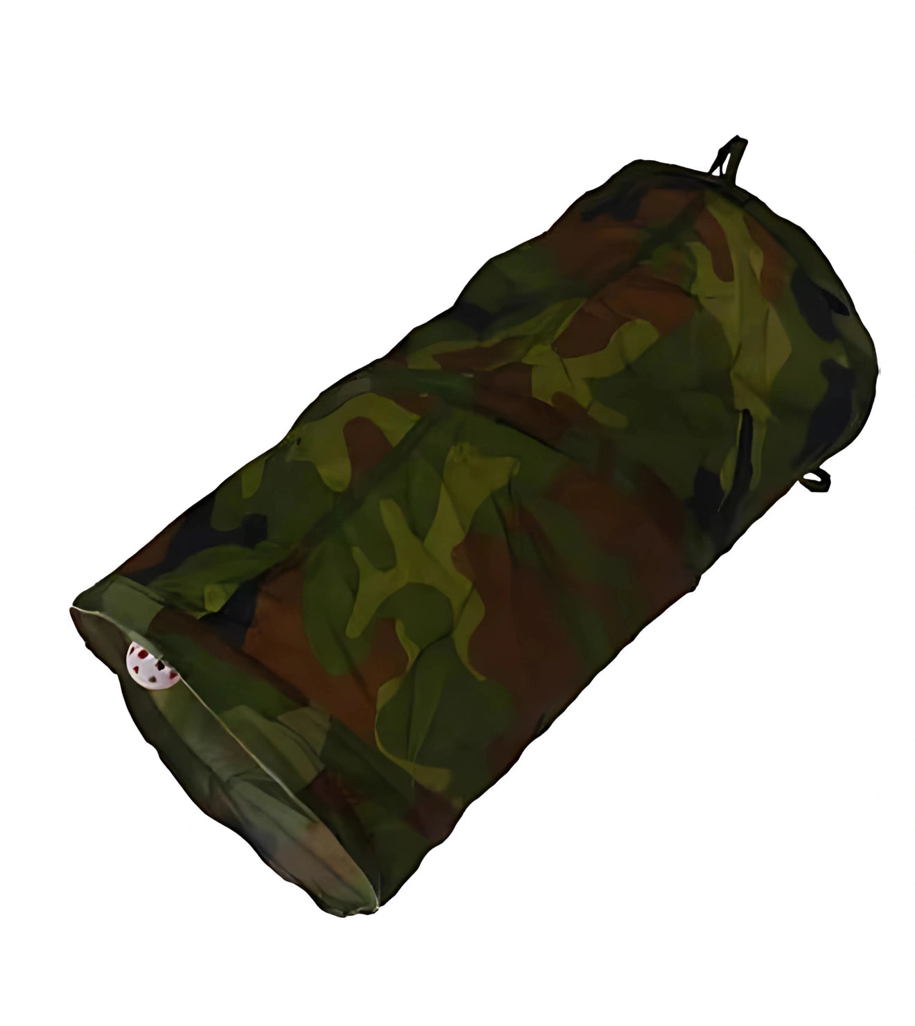 Túnel Poliester Camuflado 50cm com Brinquedo para Gatos