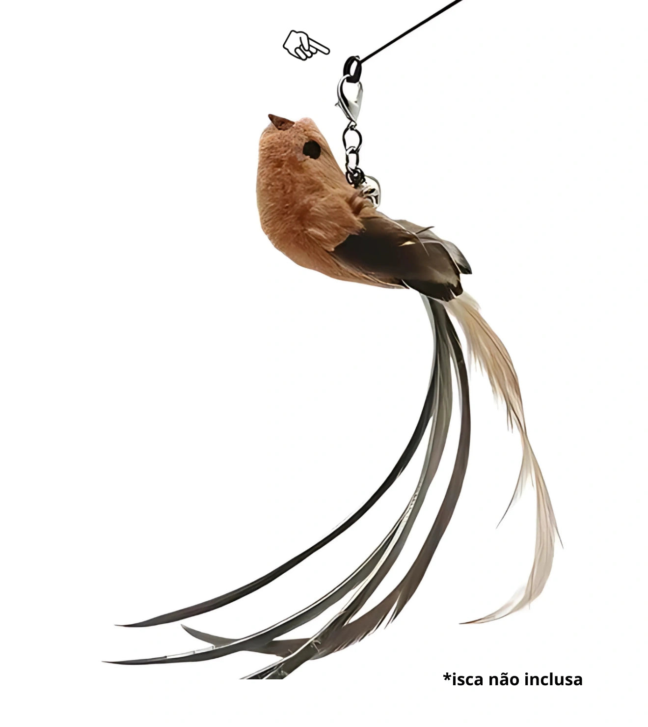 Brinquedo Varinha com Gancho para Múltiplas Iscas - Sem Isca