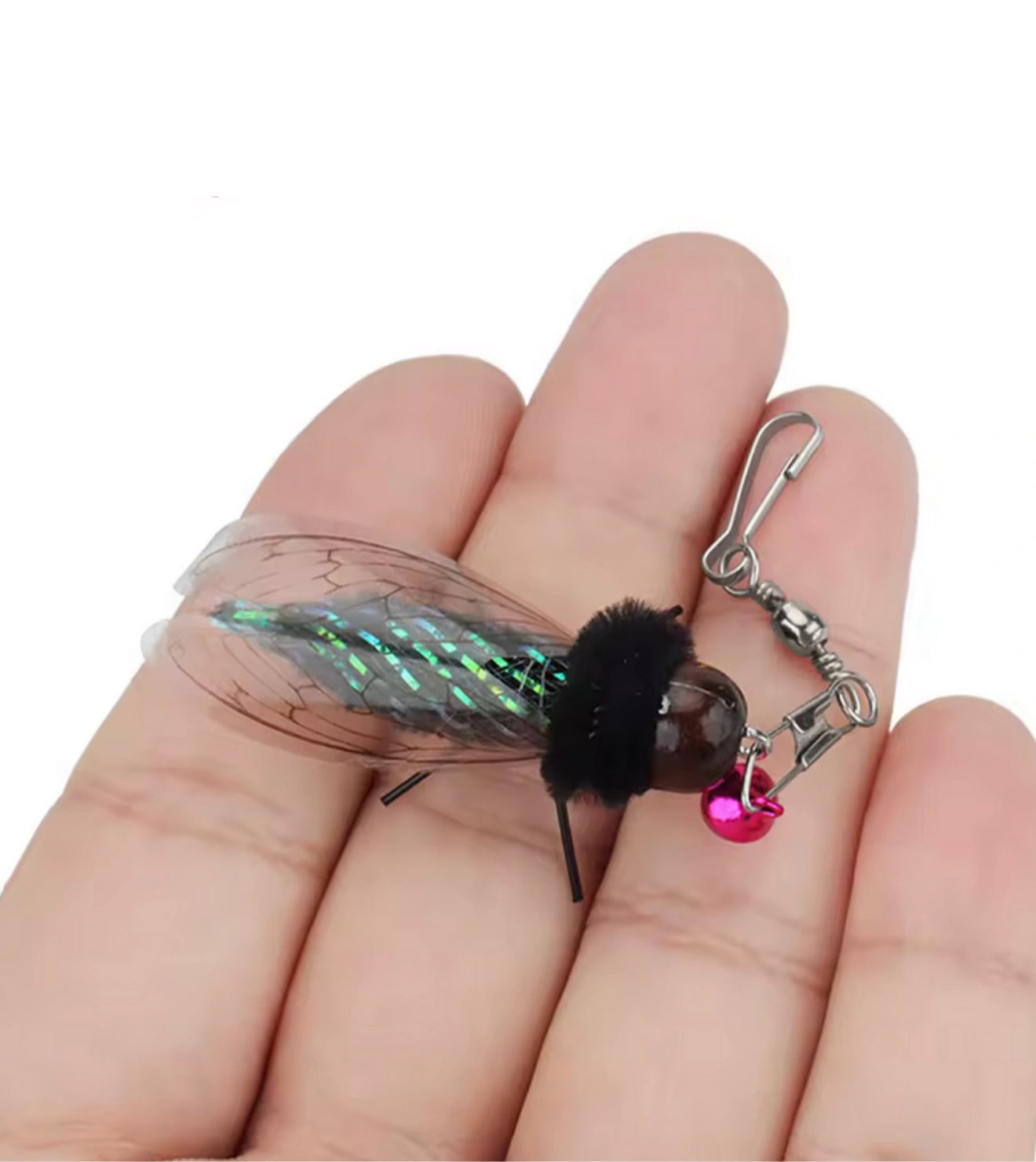 Brinquedo Isca Realista Mosca para Varinhas