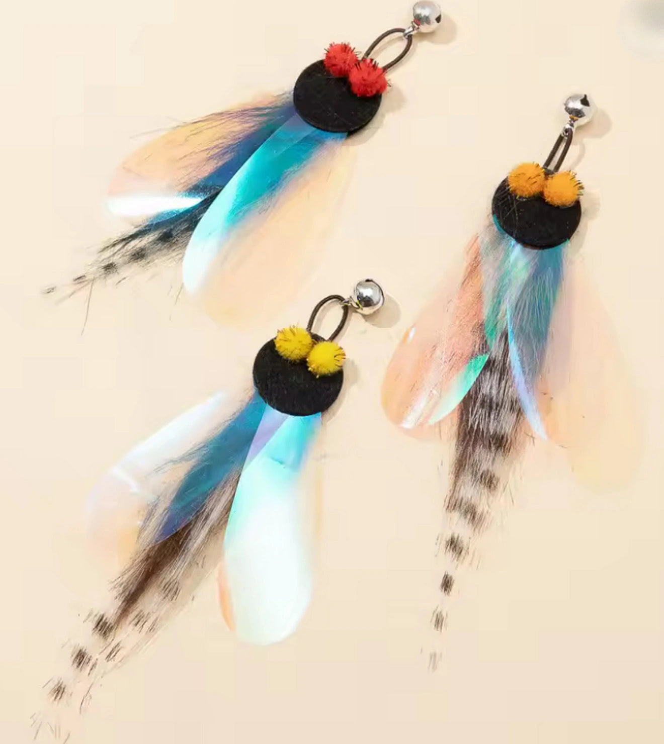 Brinquedo Varinha com Inseto Realista com Asas