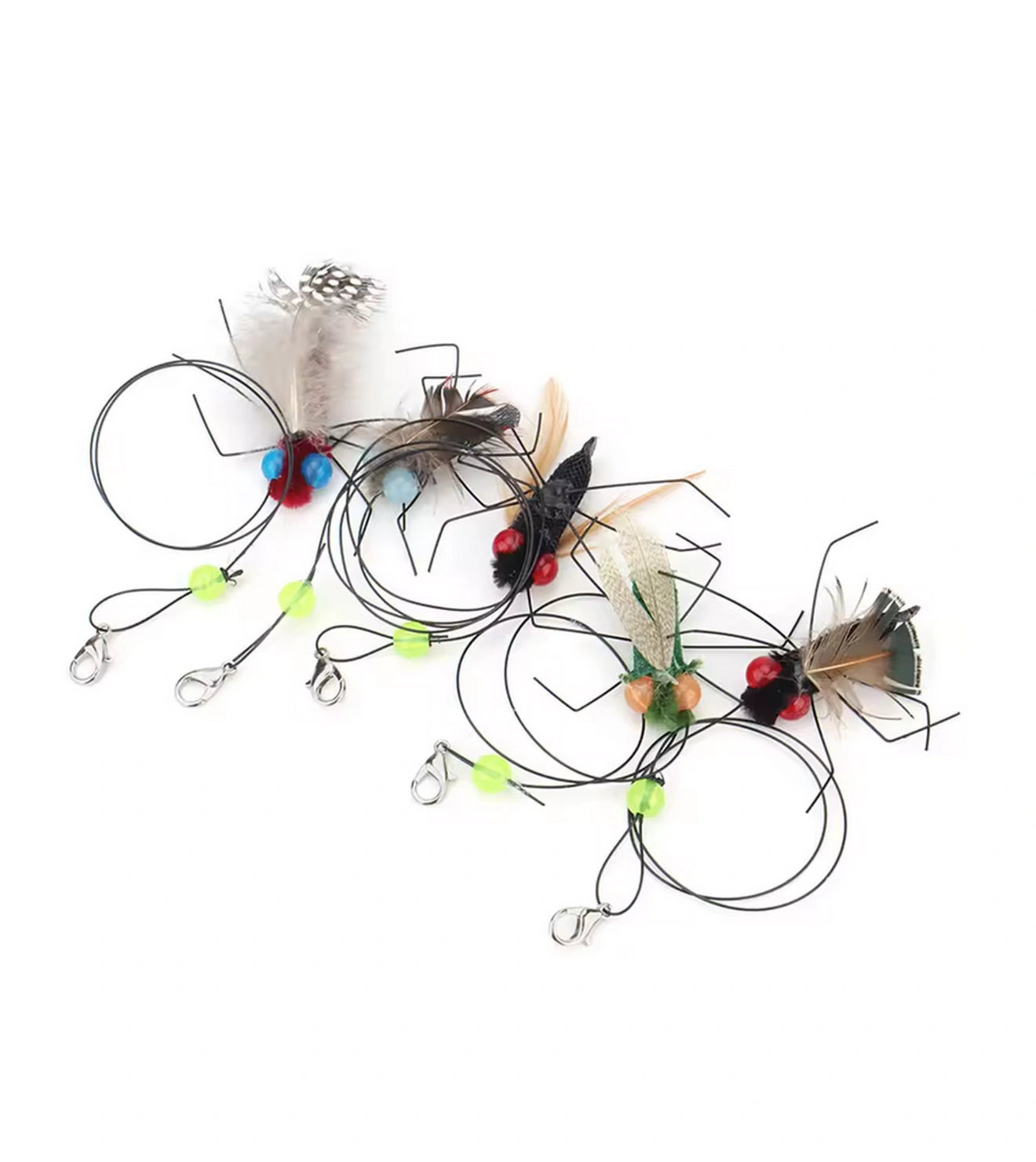 Brinquedo Isca Realista Inseto Voador com Cordão