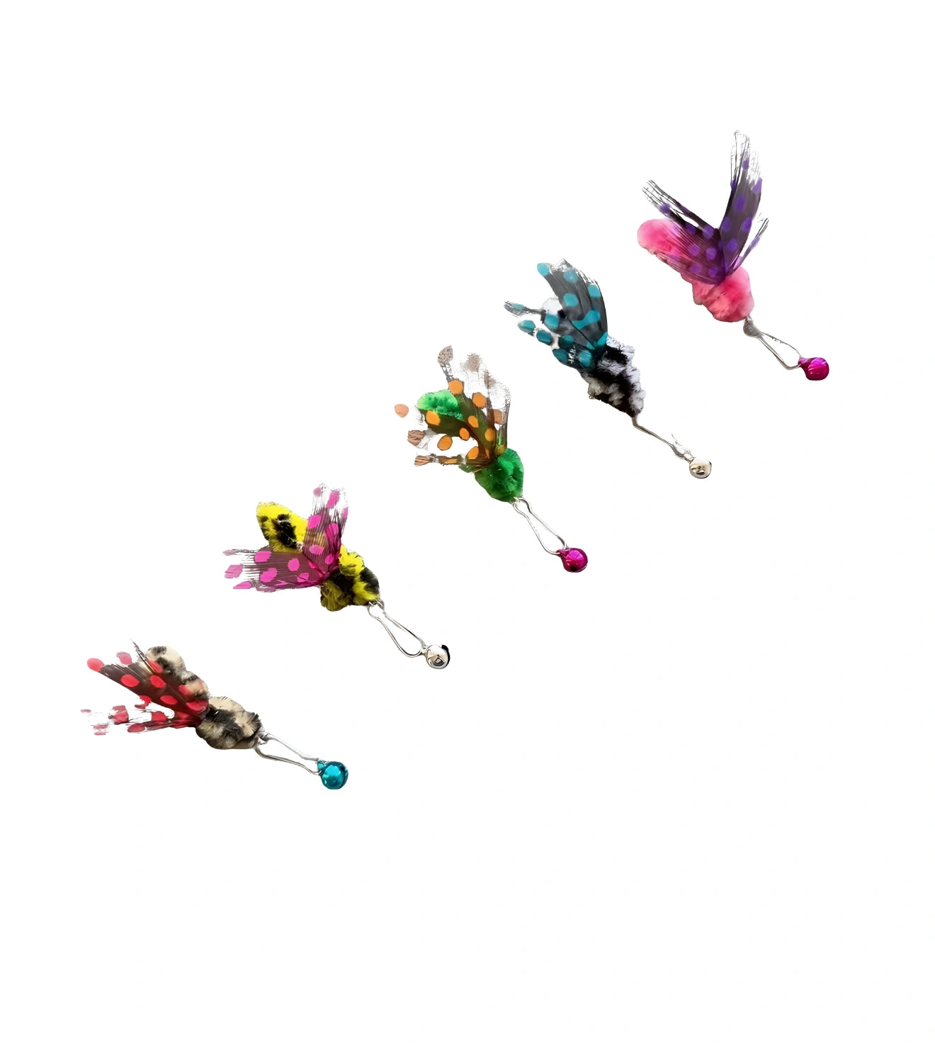 Brinquedo Isca Realista Ruga Colorida