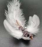 Brinquedo Isca Realista Pássaro Pardal para Varinhas