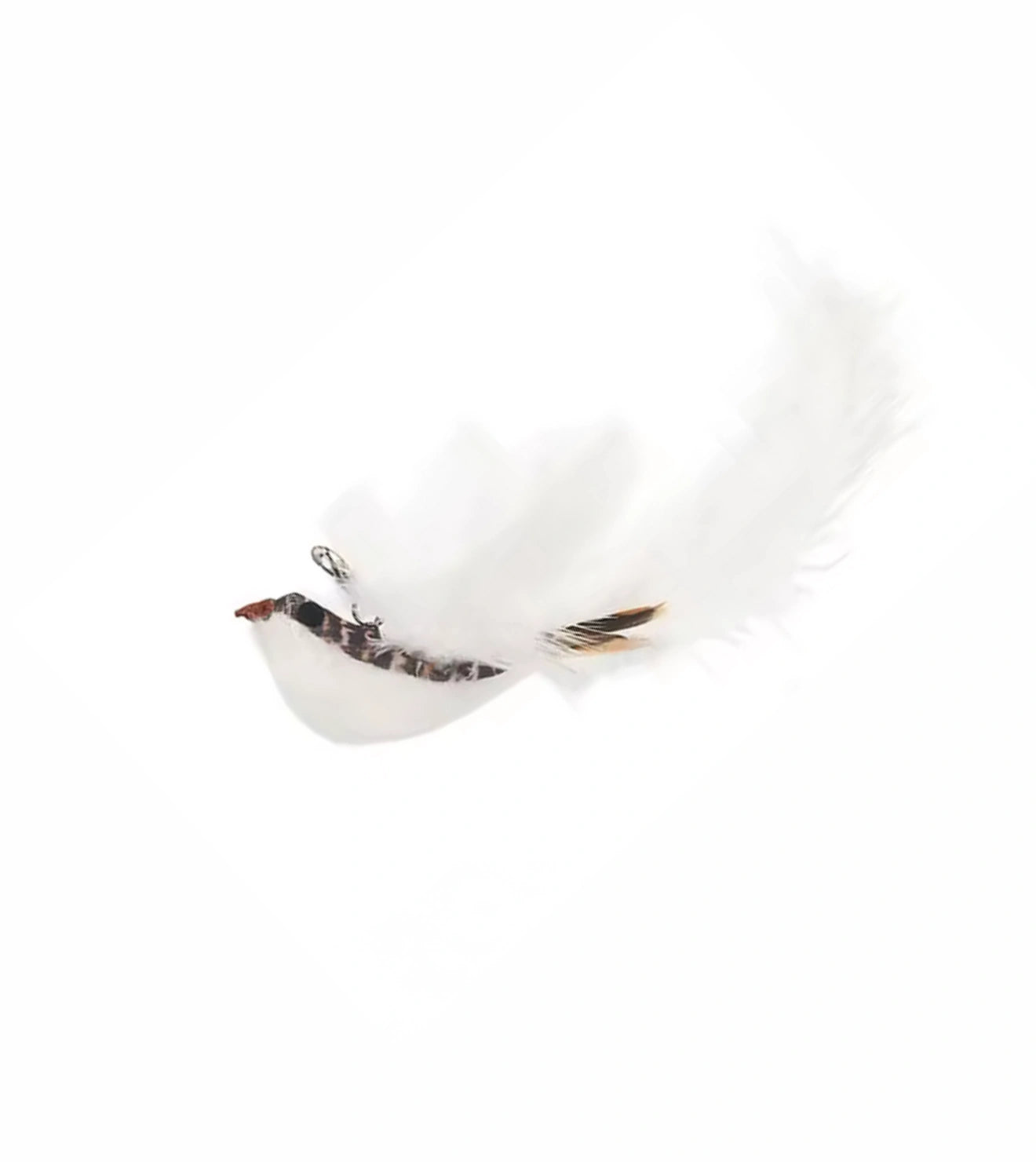 Brinquedo Isca Realista Pássaro Pardal para Varinhas