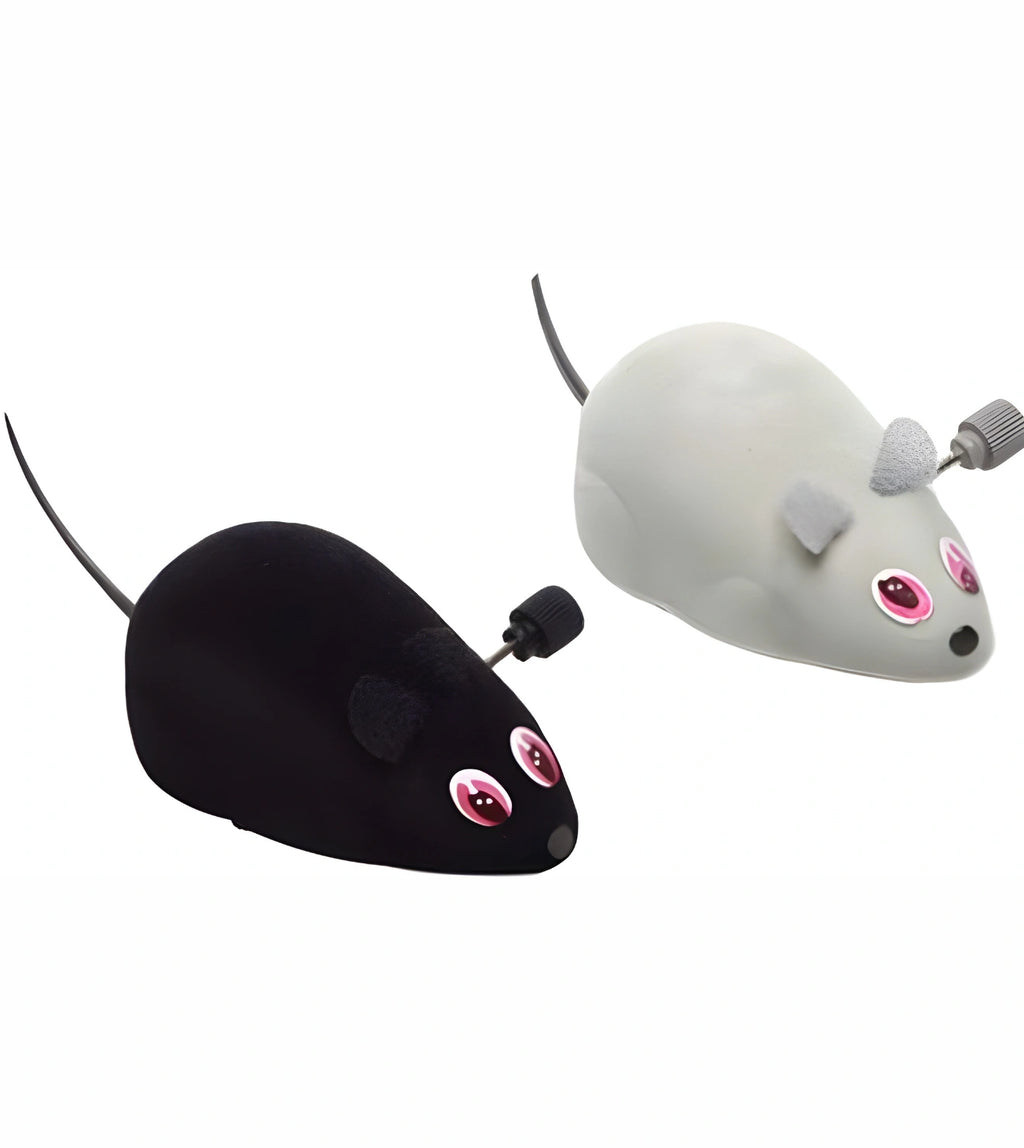 Brinquedo Ratinho de Corda - 2 Unidades