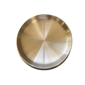 Comedouro/Bebedouro Aço Inoxidável Côncavo Antiderrapante Mundo Catnip