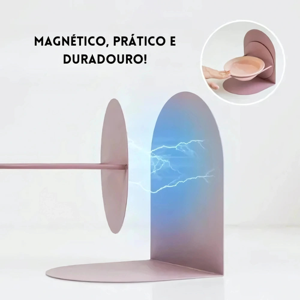 Comedouro Cerâmica Magnético Altura Regulável