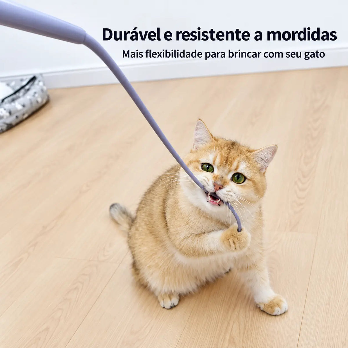 Varinha Teaser Silicone Rabo Realista