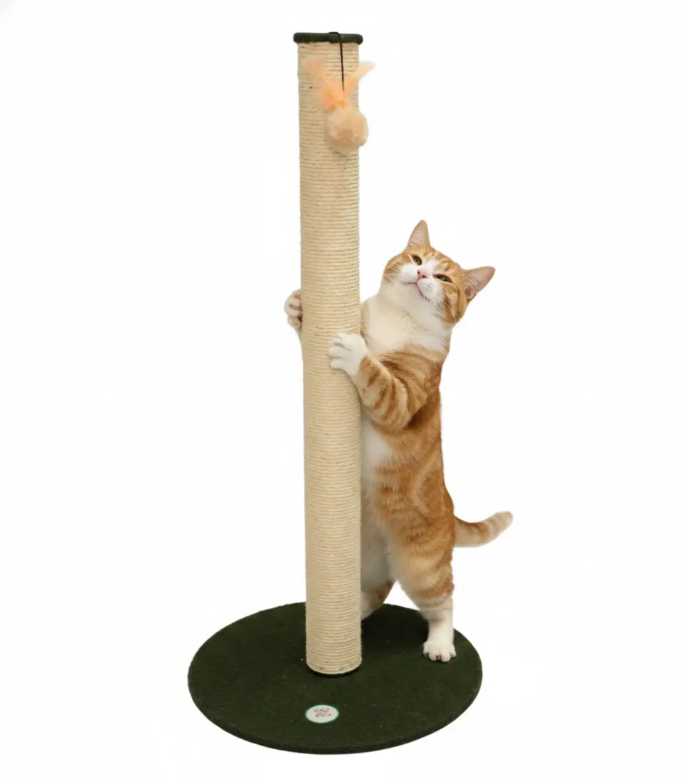 Arranhador Obelisco Verde - 1 Metro de Altura