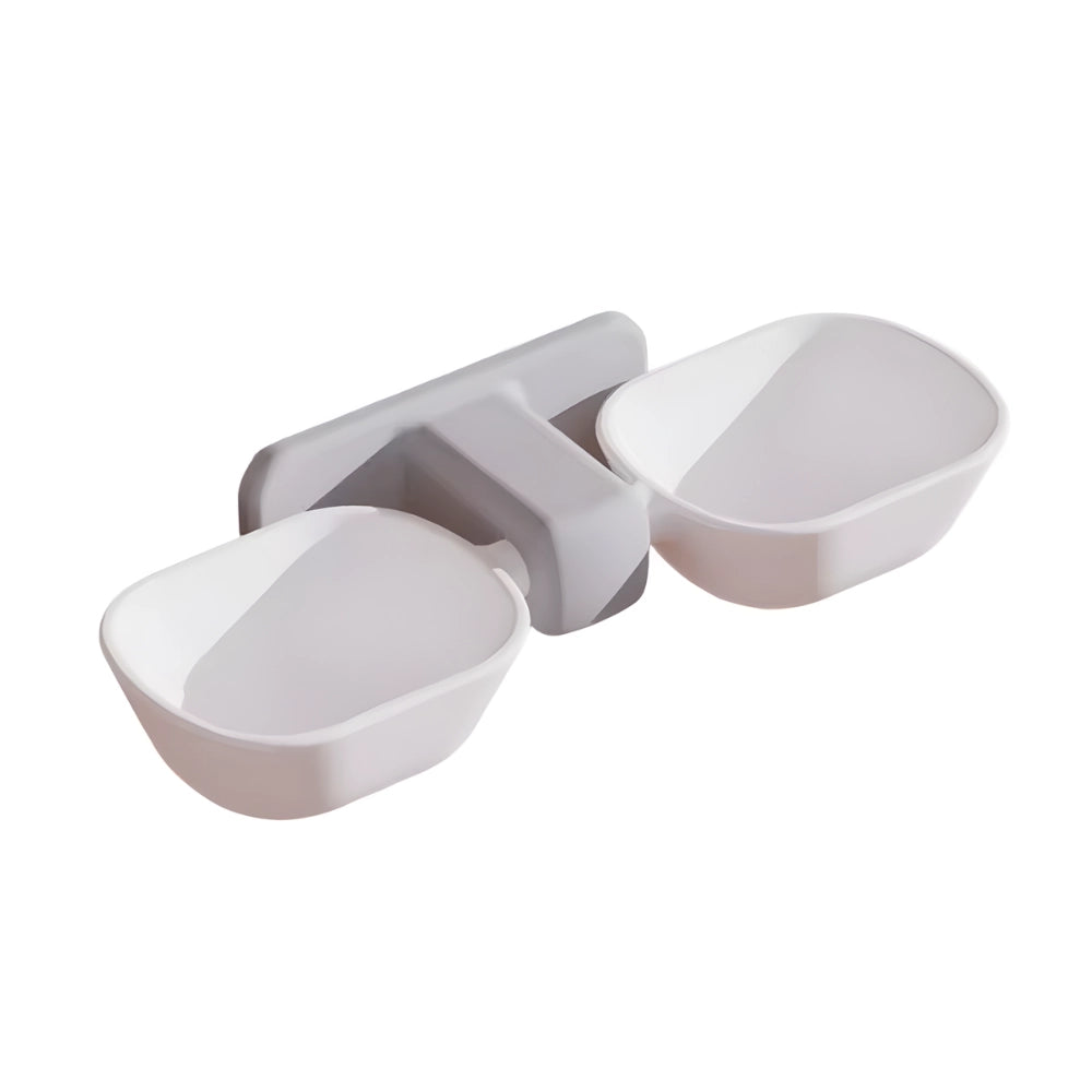 Comedouro Suspenso Duplo de Parede